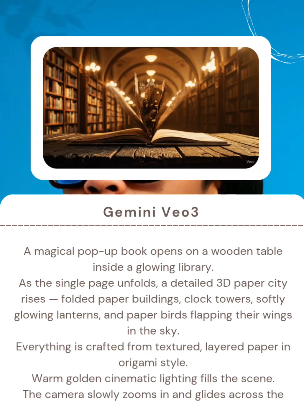 A paper city... brought to life from the pages of a magical book 📖🏙️ #ai #googleveo3 #papercraft #veo3 
