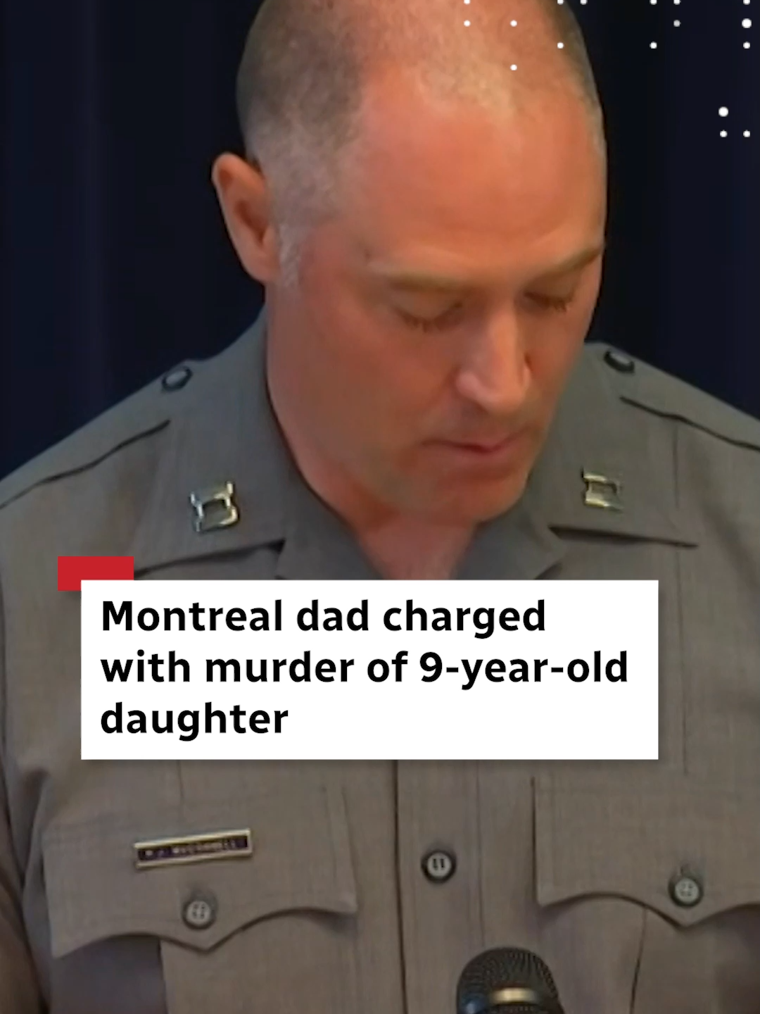 The father of a missing nine-year-old girl from Montreal has been charged with second-degree murder in her death.  New York State Police say initial reports filed by 45-year-old Luciano Frattolin that his daughter, Melina, was abducted have been ruled out. #NewYork #Quebec #Crime #LucianoFrattolin #Moment #CBCNews