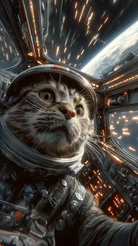 #cat #catlover #ai #space #interstellar 