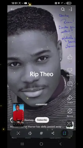 RIP THEO.. GONE BUT NOT FORGOTTEN !!   ❤️ 💙 💜 