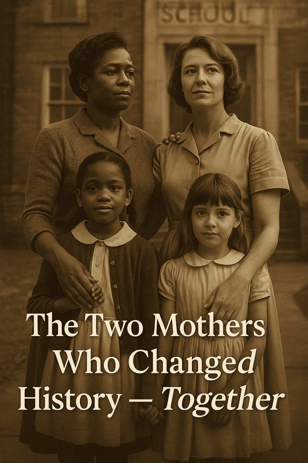 💔 They came from two different worlds… But their daughters were both denied the right to learn. So they stood together—and changed history. . ✊🏾 This is the story of two mothers. One Black. One White. 💡 United in love. Unshaken by hate. #HISTORA . #E#EmotionalHistoryP#PowerfulWomenT#TrueStoryB#BlackHistoryM#MothersOfChangeS#SadButTrueT#TikTokHistoryC#CapCutStoryV#ViralReelHISTORA #fyp #ForYou 