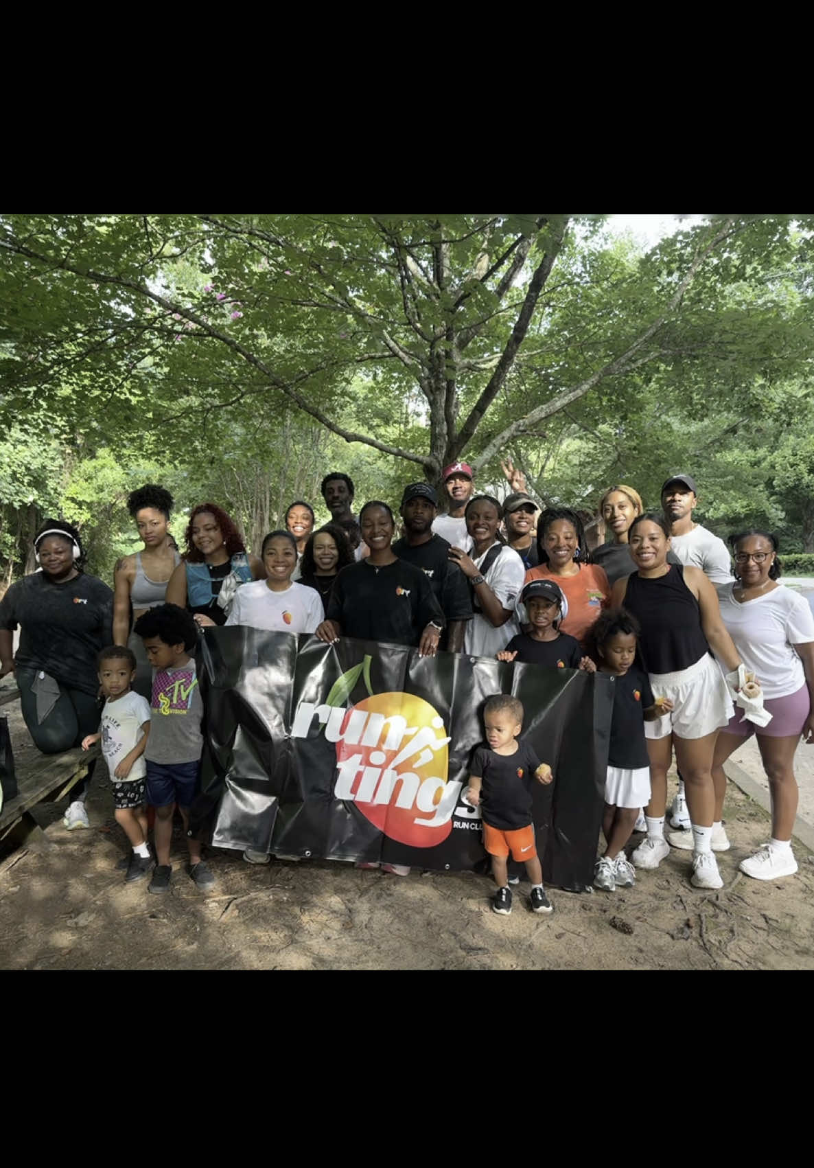 35. Full heart. Full plate. Full circle. Started the day with the first ever @RunTingsRunClub meetup (and yes, we had donuts + a birthday candle because priorities). My @qbeyah_12 also brought me a card and balloon 🥹❤️ After the run, we met Beatie Deutsch, a 5x marathon winner who casually ran 21 miles before running into us and then she still had energy to pour into me. The timing was nothing but God. 💕 Was gonna hit brunch after…but since we didn’t make it to church, we went to @Yoshi Momo and @ddc fnch house to watch it online. I’m thinking we about to watch church and chill, I walk into a homemade brunch spread, balloons, and a mango-peach floral centerpiece?? MANGO?! Who even thinks of that?? Man.  Then my cousin Leah pops up in person with the most beautiful bouquet. I hadn’t seen her since she gave birth a month ago so not only was I just happy to see her, but the flowers were the cherry on top. Wrapped up the night with my best friend + husband @Delandrias Cosby over steak, laughter and reflection. Just intentional people, surprise moments, and so much love. 35’s gonna be special. 💛#CapCut 