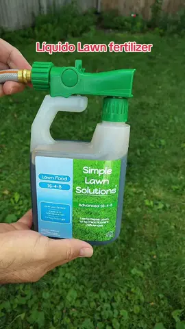 Líquid Lawn fertilizer 16-4-8 Complete Balanced NPK (32 ounce). #LíquidLawnFertilizer  #CompleteBalanced #SimpleLawnSolutions #TikTokShopSummerTurnUp ##DealsForYoDays 