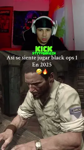 Me estaré pasando en directo por mi canal de Kick:StyvvenRicch, la campaña de Black Ops 1 así que síganme🍏🔥. #blackops #callofduty #gamer #gameplay #streamer #kick #puertorico 