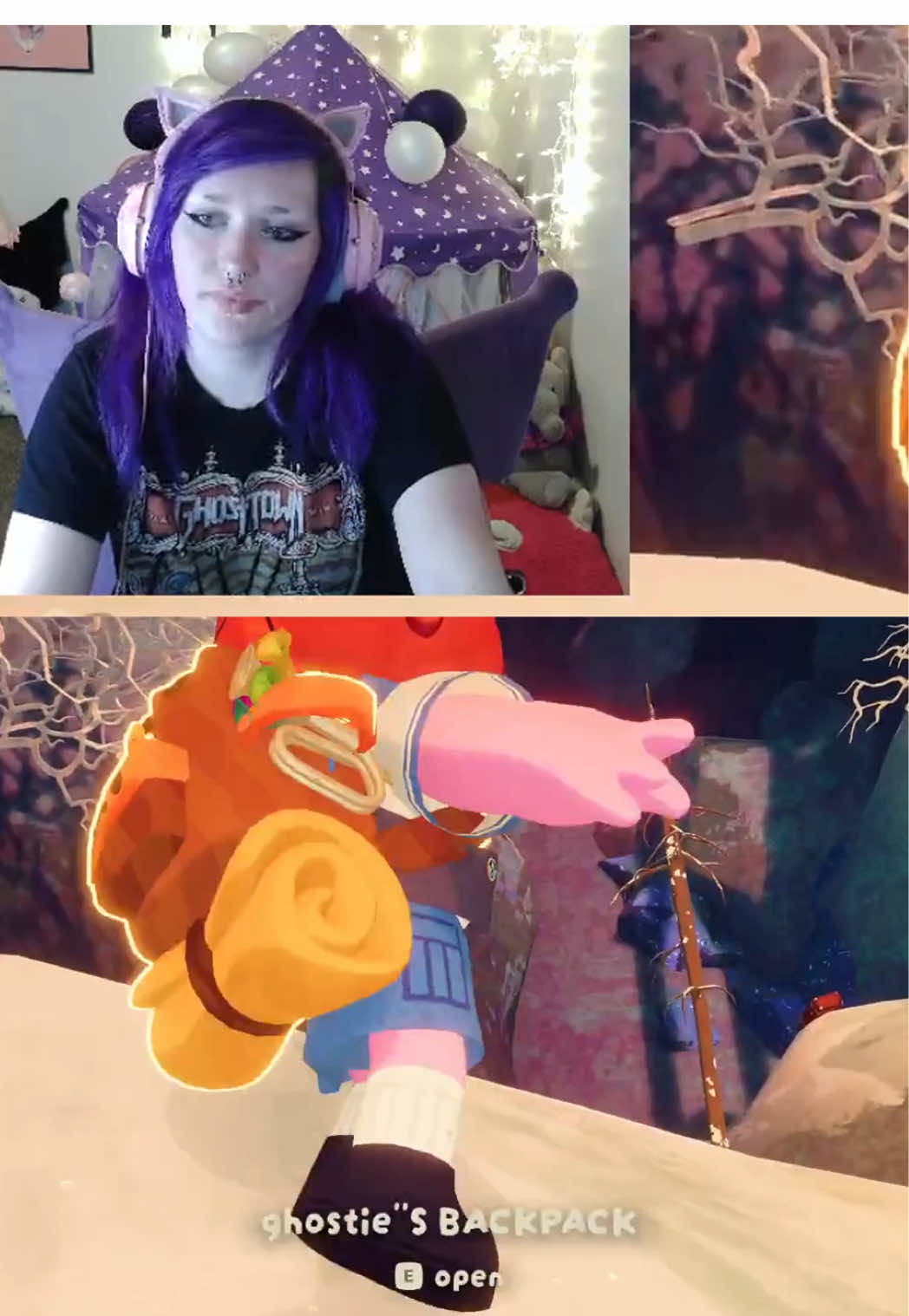 I’ll try anything once 🙂‍↕️ #besties #peak #twitchstreamer #peakgame 