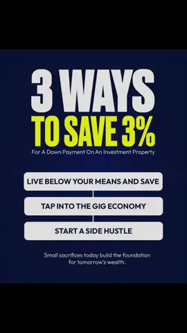 You’re not broke. You’re just addicted to Uber eats and $7 coffee. Cut that. Stack cash. Buy an asset.