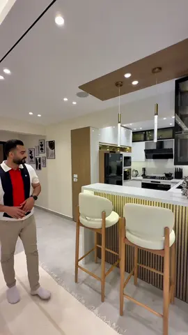 شرح تفصيلي لاستغلال مساحه مطبخك 👌🏻 #ديكور #مهندس_ديكور #شقق_فاخرة #romia_design #interiordesign #fyp #مطبخ 