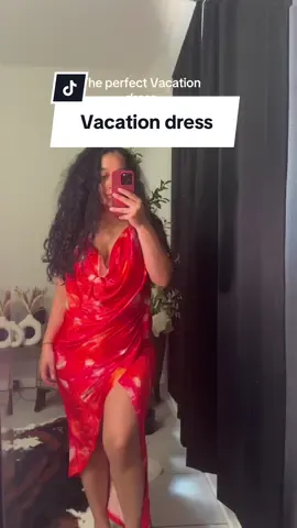 5’3, 155, wearing size M #vacationoutfits #vacationdress 