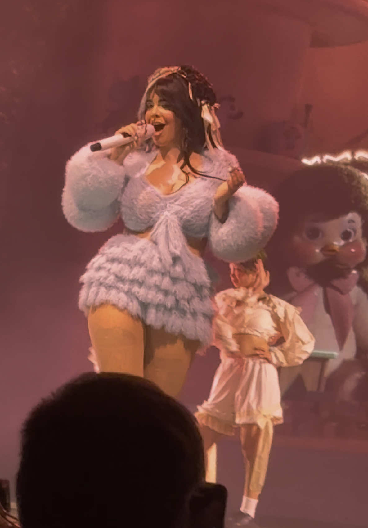 Play date live at the Boston trilogy tour 🩵🤍✨ @Melanie Martinez #melaniemartinez #littlebodybigheart #trilogytour #live #concert 