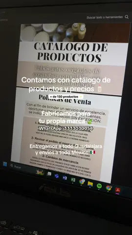 Pide nuestro catálogo de productos y precios y entérate de todo lo que fabricamos para ti 🧴🫶🏻 NO TENEMOS MÍNIMO DE MAYOREO, compra tus productos desde 1 pieza ✨ Shampoos, acondicionadores, cremas para peinar o corporales, mascarillas, tónicos, serum, exfoliante entre muchos más 🍃 Nuestros productos están avalados y certificados para garantizar la calidad ✅ #skincare #tiendaonline #Productonatural #cuidadopersonal #enviosatodomexico #Beautyskin #mejorcalidad #gdl #productosnaturales #avaniaskinbeauty 