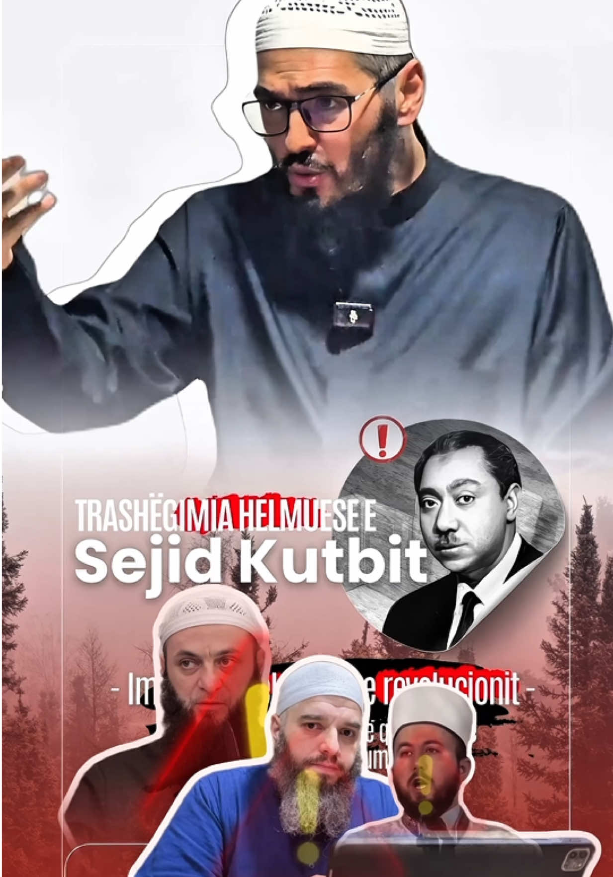 Xhelozë për Sejid Kutbin, por jo për fenë e Allahut?! - Hoxhë #shabantolaj #qendrimjashari – kampioni i “sfidave thotë: “Ju sfidoj vetëm me kuptu Sejid Kutbin.” Oh, faleminderit për këtë “sfidë madhështore”! Na mjafton Islami i sahabëve, jo filozofia e burgjeve dhe urrejtjes ndaj udhëheqësve. —- #sadullahbajrami – dëshmori i fantazive letrare thotë: “Do të doja të më kishte vrarë dikush sikur Sejdin, që librat e mi të shpërndaheshin si të tij.” Nëse don të vdesësh për të vërtetën – atëherë kthehu te rruga e selefëve, te pastërtia e akides, jo pas librave të errësuara me bidate dhe urrejtje ndaj sahabëve. —— #rexhepmemishi  – shpërndarësi i certifikatave për shehidë thotë: “Sejidi ishte burrë i madh, shehid…” Për ty, çdo njeri që vritet në burg – është shehid. Edhe nëse ka sharë sahabët, edhe nëse ka shpallur tekfir mbi umetin, edhe nëse ka ndërtuar themelet e një ideologjie që mbushi botën me gjak. Nëse Sejidi është burrë i madh, atëherë Muavija çka është për ty? Nëse ai është shehid, atëherë çfarë janë shejkh Albani, Bin Baz, Ibën Uthejmini, Rabiu – që e paralajmëruan për devijimin e tij?! Pleq të paditur, apo? #radiokuran #hoxhollaretedevijuar 
