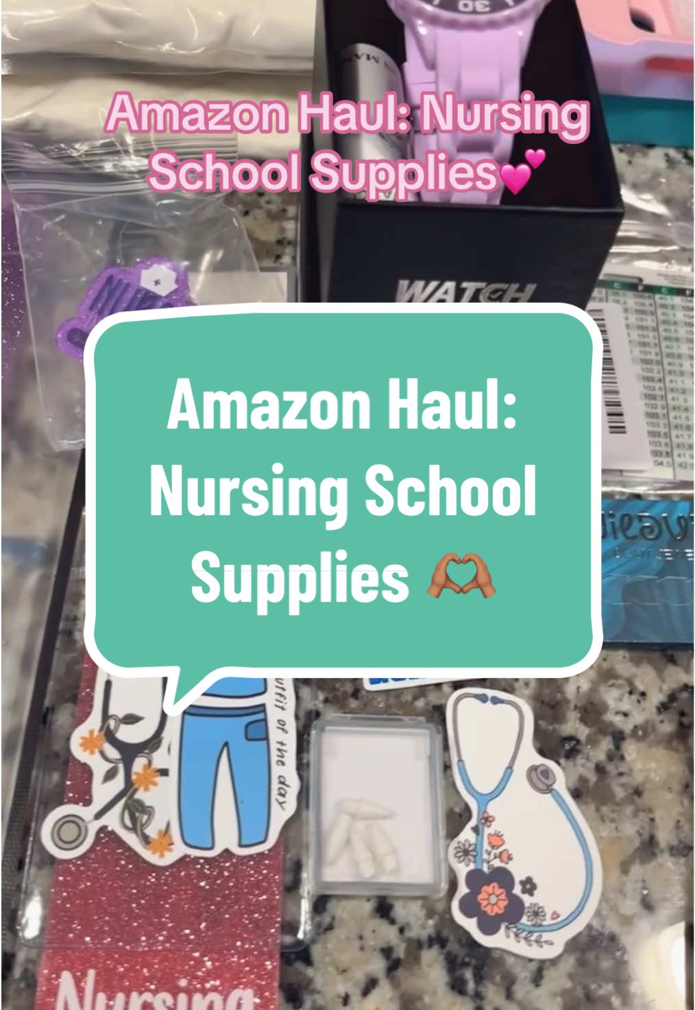 Can’t wait for August! One step closer to achieving my dream.💕👏🏼🥰 #fyp #foryoupage #foryou #amazon #amazonhaul #nursingamazonfinds #nursingschool #nursingschoolsupplies #schoolsupplies #backtoschool #futurern #futurenurse #nursingschoolstudytips #futureregisterednurse #dreambig #adnnursingstudent #aestheticsupplies #pastel #haul #supplyhaul #trending 