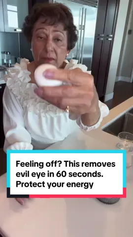 Undo the evil eye. Cleanse your energy in 60 seconds. This ancient ritual releases bad vibes works fast and helps you Protect your energy. 🧿  Try this tonight. Save this for when you feel off.  #evileyeprotection #spiritualtiktok #auracleanse ##nazarnalagjaye #nazar #evileye #ancientrituals @yasmingaidhar 