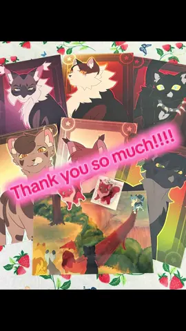 Huge order! I’m stunned!!! Thank you so much!!!! #SmallBusiness #squirrelflight #mapleshade #warriorcats #hollyleaf 