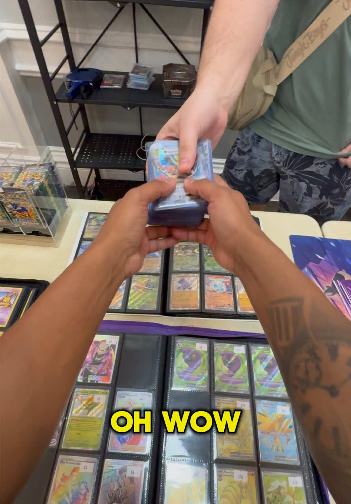 He Asked If I Was The Mega Pokemon Guy on TikTok! 😂 #pokemoncards #pokemontcg #pokemon