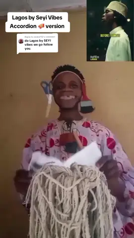 Replying to @sosky112 #fyp  Lagos by Seyi Vibes  Accordion 🪗 version 
