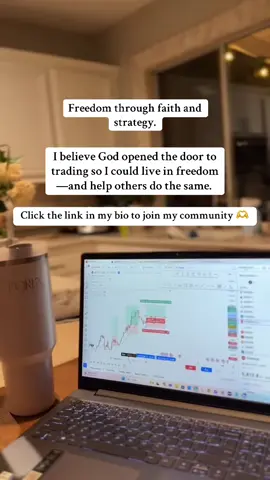 Freedom through faith and trading!✨🙏 #FaithAndFinance #TradingJourney #FinancialFreedom #GodsGuidance #CommunitySupport #TradingStrategy #EntrepreneurMindset #InvestInYourself #WealthBuilding #DivineDirection #EmpowerOthers #SuccessMindset #TradingCommunity #LiveWithPurpose #FaithInAction #FreedomLifestyle #MindfulTrading #Inspiration #GrowthMindset #FinancialLiteracy #Sidehustle #SAHM #MomsofTikTok #Wfh 