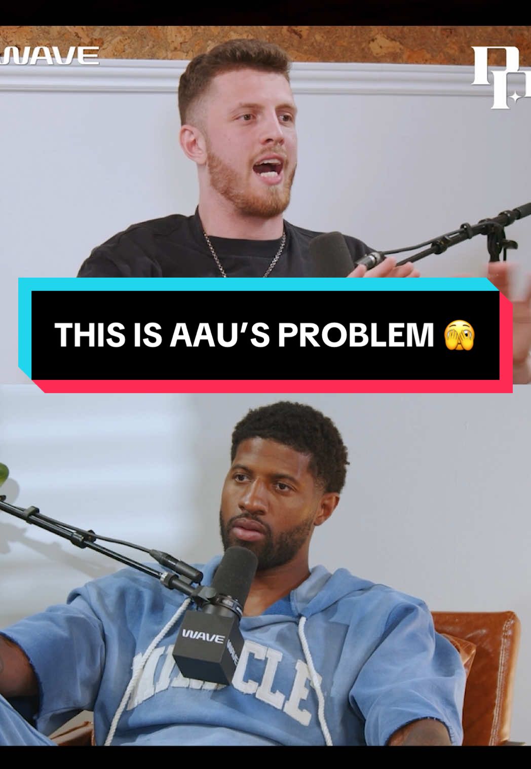 AAU’s problem revealed 👀 #NBA #paulgeorge #aau #aaubasketball #overseasbasketball 