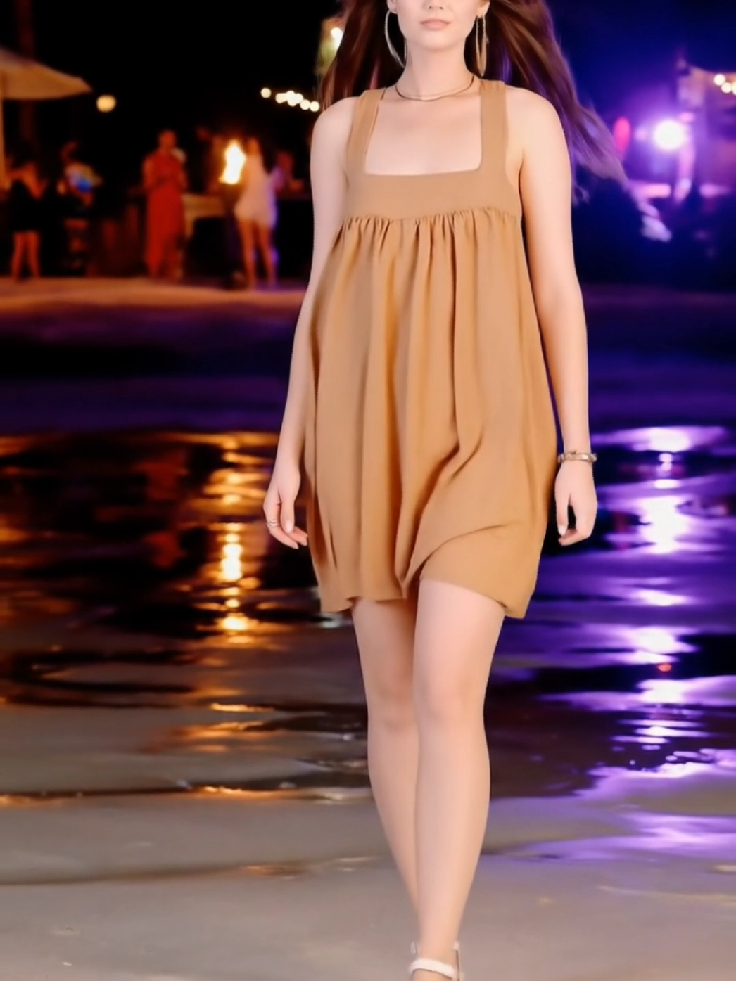 Sleeveless Backless Sexy Mini Dress for Women 10652