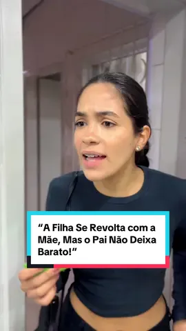 “Ao ter o cartão bloqueado, a filha explode com a mãe… mas não esperava a reação firme do pai.” #novelinhas #drama 