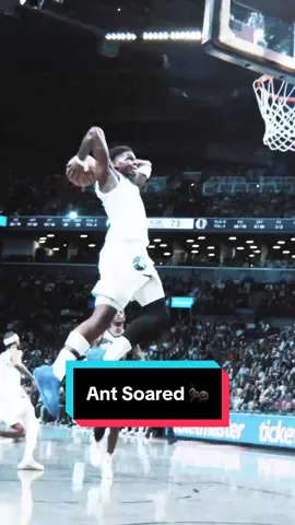 Ant-Man had himself a season 😮‍💨👏  ✈️ 27.6 PPG (career high)  ✈️ second-straight WCF run  ✈️ poster after poster after poster @Timberwolves #NBA #Basketball #AnthonyEdwards #Wolves #Dunk 