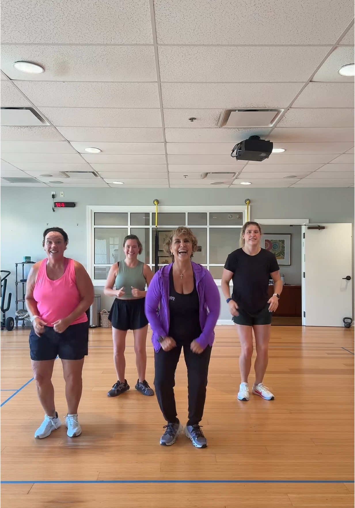Little footloose and fancy-free line dancing after working out! @OhmAli @Lauren #footloose #dance #fyp 