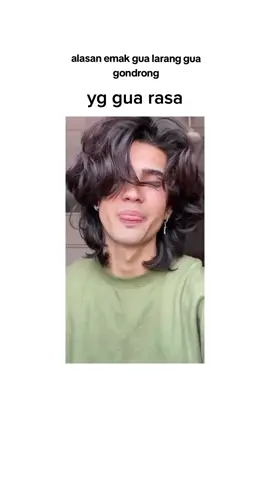 #gondrongtiktok #ibu #ganteng 