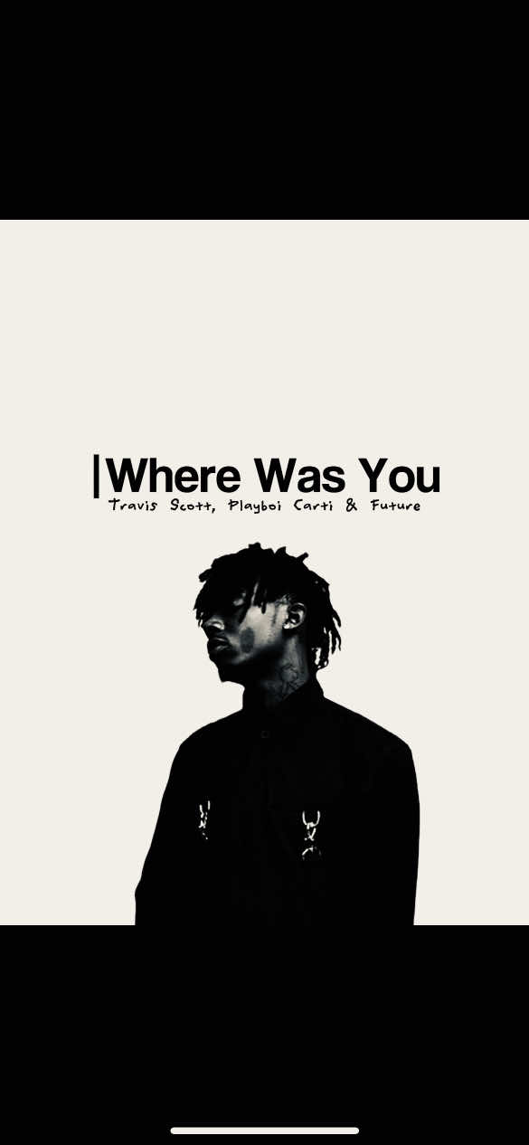 where was you #playboicarti #tipografia #song 