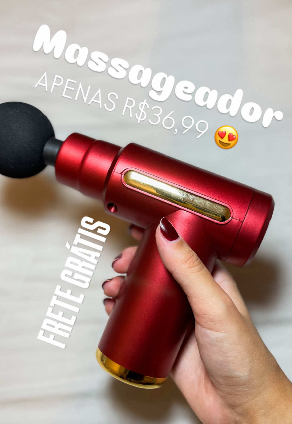 Massagem nas costas agora! Sem desculpas! 🤪 Sofre com dor na coluna ou no corpo todo? Eu também!  Por isso mostrei no vídeo esse massageador que tô usando e amando! Tá vendendo aqui no TikTok Shop por R$36,99 com frete grátis 😍 (promo por tempo limitado) #massageador #tiktokshopbrasil #aliviodador #dornascostas #achadinhosTikTok