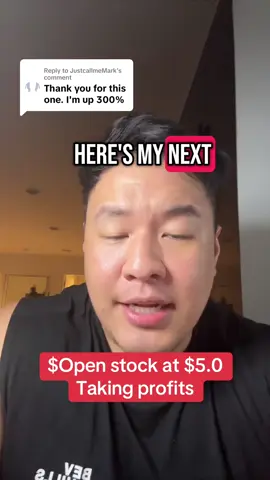 Replying to @JustcallmeMark Open is pumping take profits #daytrading #stockmarket #wallstreetbets #open #stockstobuy  $open #greenscreen 