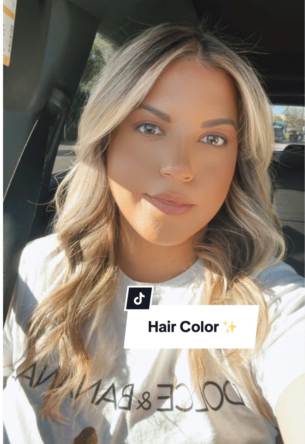 Hair transformation 🥰 always love how my hair turns out 💃 thanks to @HAIRBYVW 🙌 #hair #haircolor #haircolortransformation #haircolorideas #bronde #highlights #hairtok 