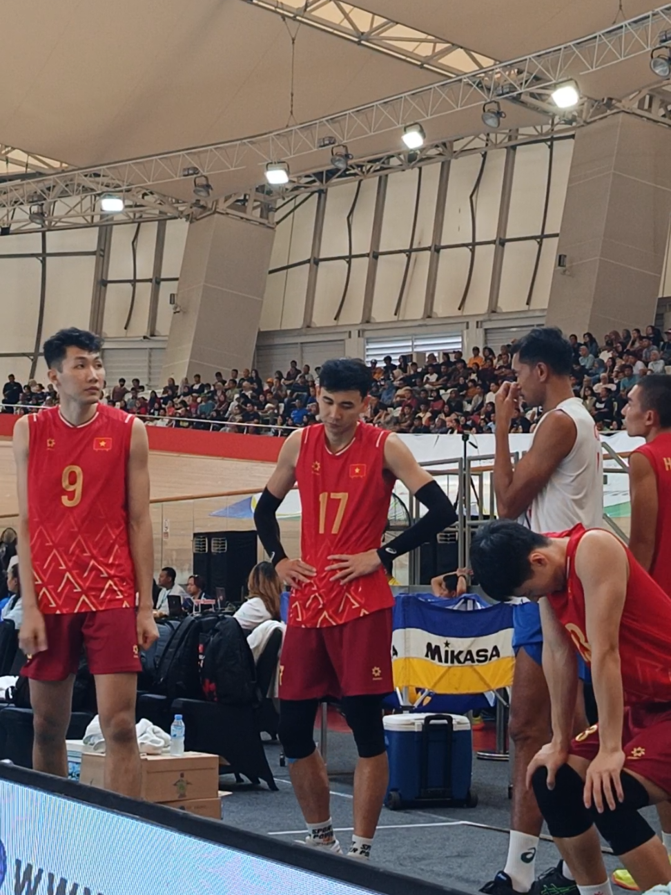 Sea V League 2025 Vietnam vs Philippines 🙌🏻🔥 tidak banyak video yang saya ambil  📍Veledrome Jakarta #seavleague2025 #vietnam #philippines #volleyball 