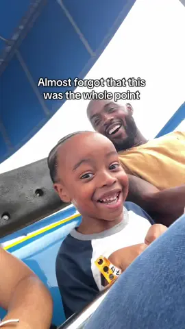 Cai’s first rollercoaster 🥹☺️  It’s easy to get caught up in doing “enough” as a parent. But then you look over and see a smile like this… and remember.. you are doing enough. More than enough  #momlife #summerfun #boardwalk #firstrollercoaster #thingstodohouston #kemahboardwalk 