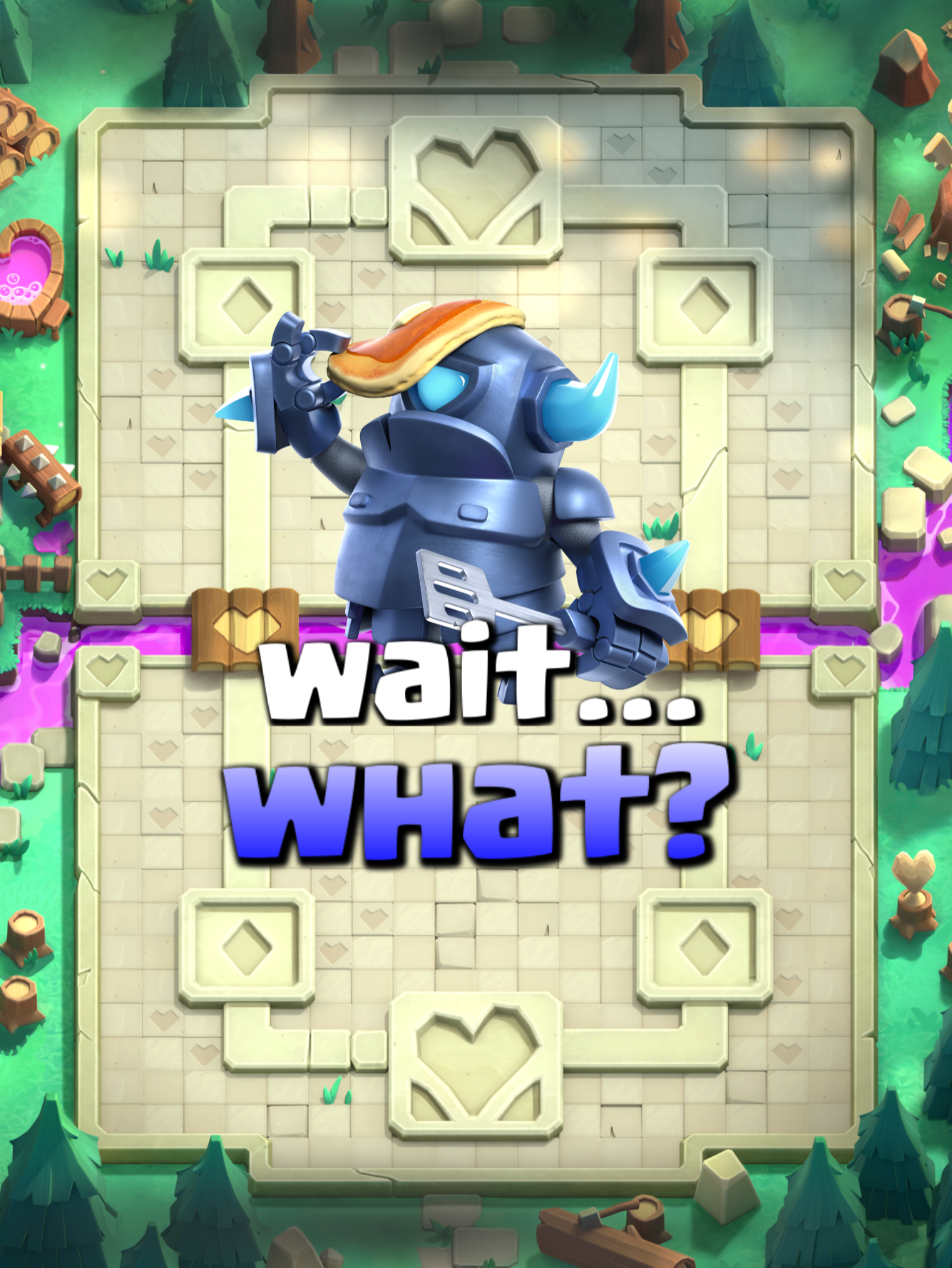 Wait... What?!💀 #clashroyale #foruyou #flypシ #clashroyaledaily #clashroyaleupdate