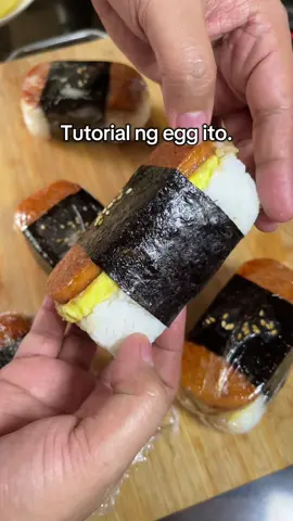 Hello mga ka-musubi! Ito na po yung tutorial ko ng eggs😊  #musubi #sidehustle #SmallBusiness #foodtiktok #negosyoideas 