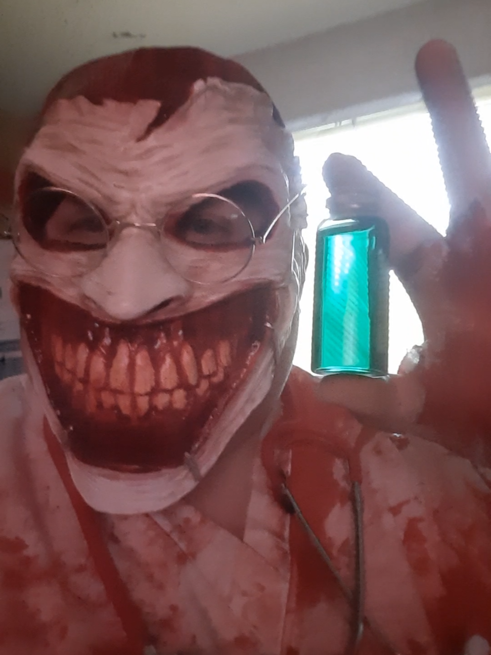Into The Mind Of Dr. Goodblood.#doctor #horrortok #hospital #fypシ #fyp 