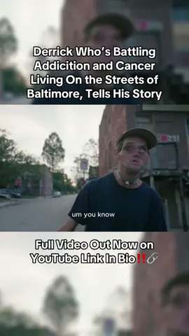 Everyone has a story. Full Videos on YouTube Link In Bio‼️ #officialheartofthecity #heartofthecity #fyp #baltimore #addictionrecovery #streets 