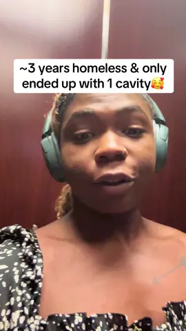 Left Homelessness with only 1 cavity #cavity #dentistry #dentistsoftiktok #toothbrush #homelesspeople #homelessness #homeless 