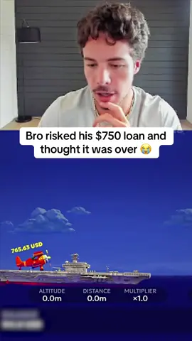 Bro risked his $750 loan and thought it was over 😭 #aviamasters #streaming #kick #avia #planegame 