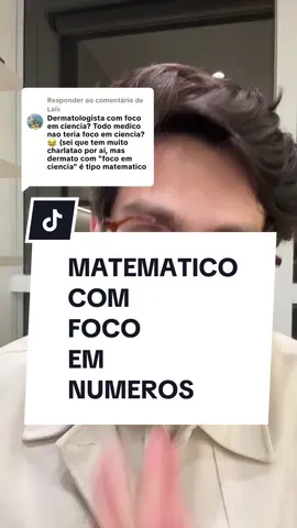 Respondendo a @Laís  Por que eu falo que meu foco é ciência? Simples: porque infelizmente, isso deixou de ser o padrão. Hoje vemos profissionais da saúde banalizando termos como “prevenção”, “autocuidado” e até “beleza”. Modismos estéticos tomam o lugar do estudo sério. Já foi o tempo da harmonização em excesso, agora é a vez do “deep plane” virar solução mágica. Mas a medicina não funciona assim — e a dermatologia muito menos. Sou médico, com CRM ativo, e dermatologista com RQE reconhecido. Antes de me especializar, foram 6 anos de faculdade de medicina, 2 anos de clínica médica e 3 anos de dermatologia. E desde então, sigo em constante atualização, congressos, literatura científica e prática clínica diária. Cada conteúdo que você vê aqui é estudado, embasado e baseado no que realmente funciona — não no que está na moda. Atendo cerca de 40 pacientes por semana, e vejo de perto o impacto real que promessas vazias causam. Não só na pele, mas na saúde emocional de quem acreditou em resultados milagrosos. O que eu entrego aqui é diferente: é dermatologia baseada em evidência. Ciência aplicada à rotina. Clareza e responsabilidade. Se você valoriza isso, este perfil é pra você.