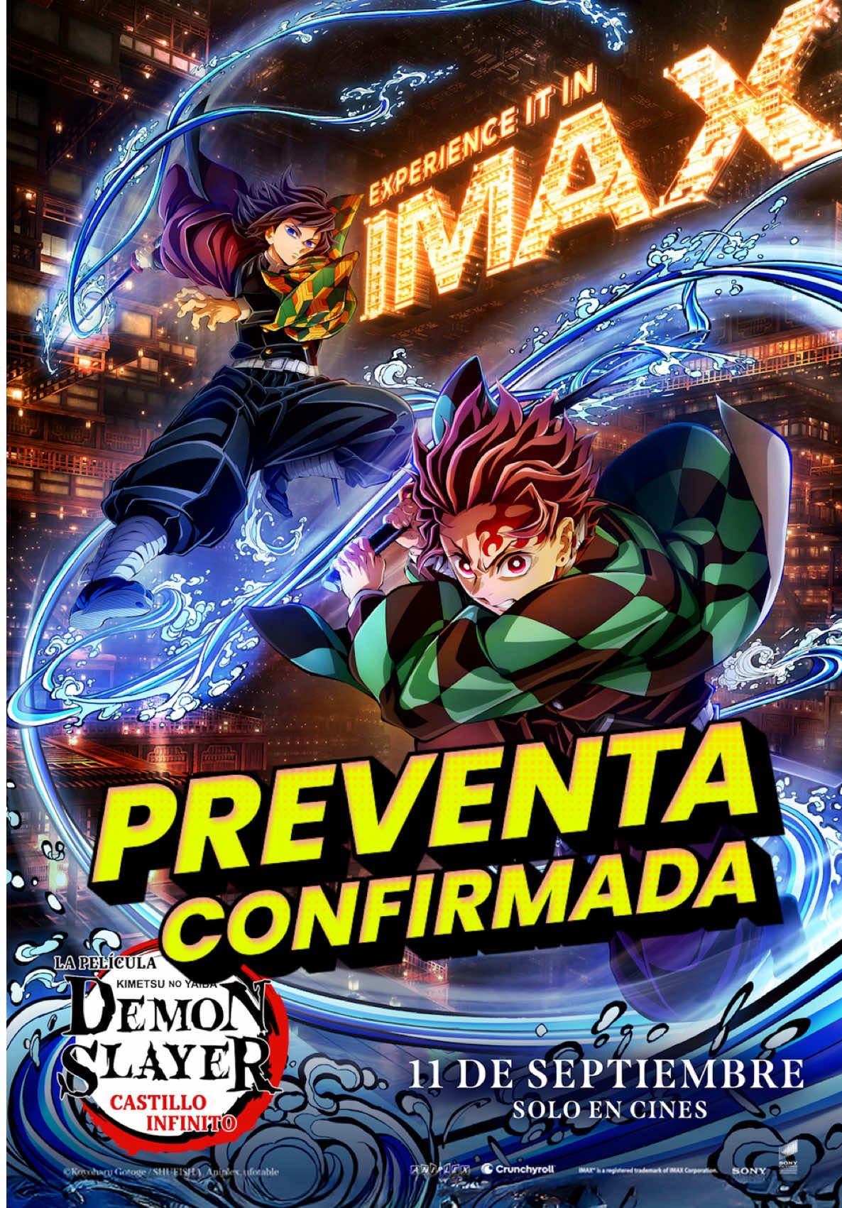 Se confirma la fecha de venta oficial de los boletos para Demon Slayer Castillo Infinito 🤩 #aldoyate #sala7 #demonslayer #kimetsunoyaiba #castilloinfinito #infinitycastle #tanjiro #imax #anime #animenews #animetiktok #tiktokmehizover  @aldo YATE @Crunchyroll LATAM @Sony Pictures México @IMAX @【公式】アニプレックス 