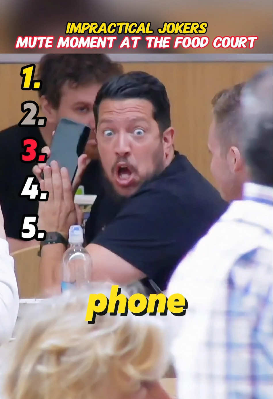 Impractical Jokers Moment of silence in the food court#capcutforus #capcut #capcutpioneer #cct #exciting    