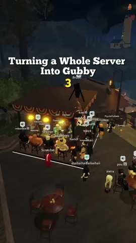 Turning a Whole Server Into Gubby 3 #robloxfyp #robloxcomedy #gubby #micup #micuproblox #scream #prank 