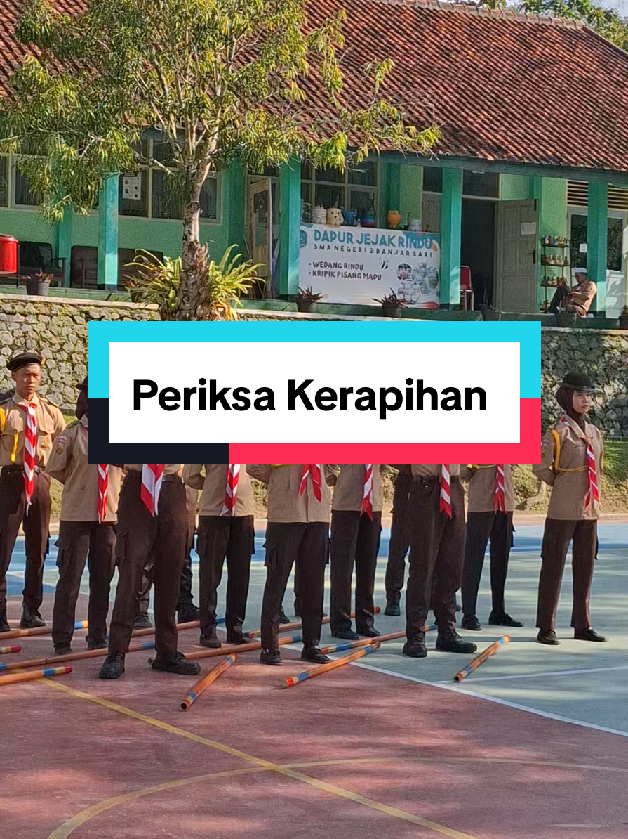 Periksa Kerapihan #pramuka #matacakap #periksakerapihan #sman2banjarsari #sekolahadiwiyata 
