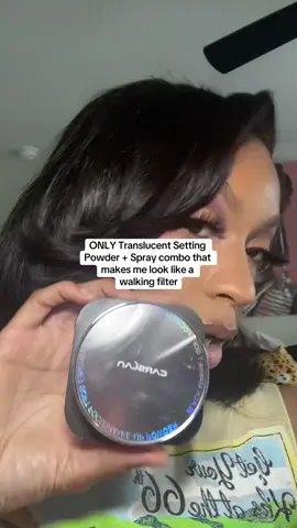 The ONLY translucent setting powder + spray combo that has my makeup always look like a filter 💋@carslan_us  #settingpowder #settingspray #blurringpowder #DealsForYouDays #tiktokshopcreatorpicks #filtermakeup #translucentpowder 