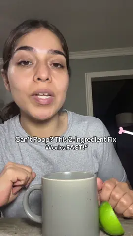 Feeling backed up? 💩 Try this natural 2-ingredient constipation relief using hot water, lime, and pink Himalayan salt. This simple remedy helps cleanse your digestive tract, relieve bloating, and get things moving—fast! 🚽💨 Safe, natural, and effective. #GutHealthHack #ConstipationRelief   #GutHealth   #NaturalRemedies   #DigestiveHealth   #DetoxDrink   #HomeRemedies   #PinkSalt   #LimeWater   #PoopTok   #TikTokWellness   #creatorsearchinsights 