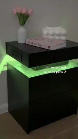 It’s perfect and so is the price 💗 #nightstand #likimio  #roomdecor #aesthetic #roomfinds #roomfurniture #cute #acubi #inspo #nightstand #led #ledlights #manga #pinterest #kawaii #kawaiiaesthetic