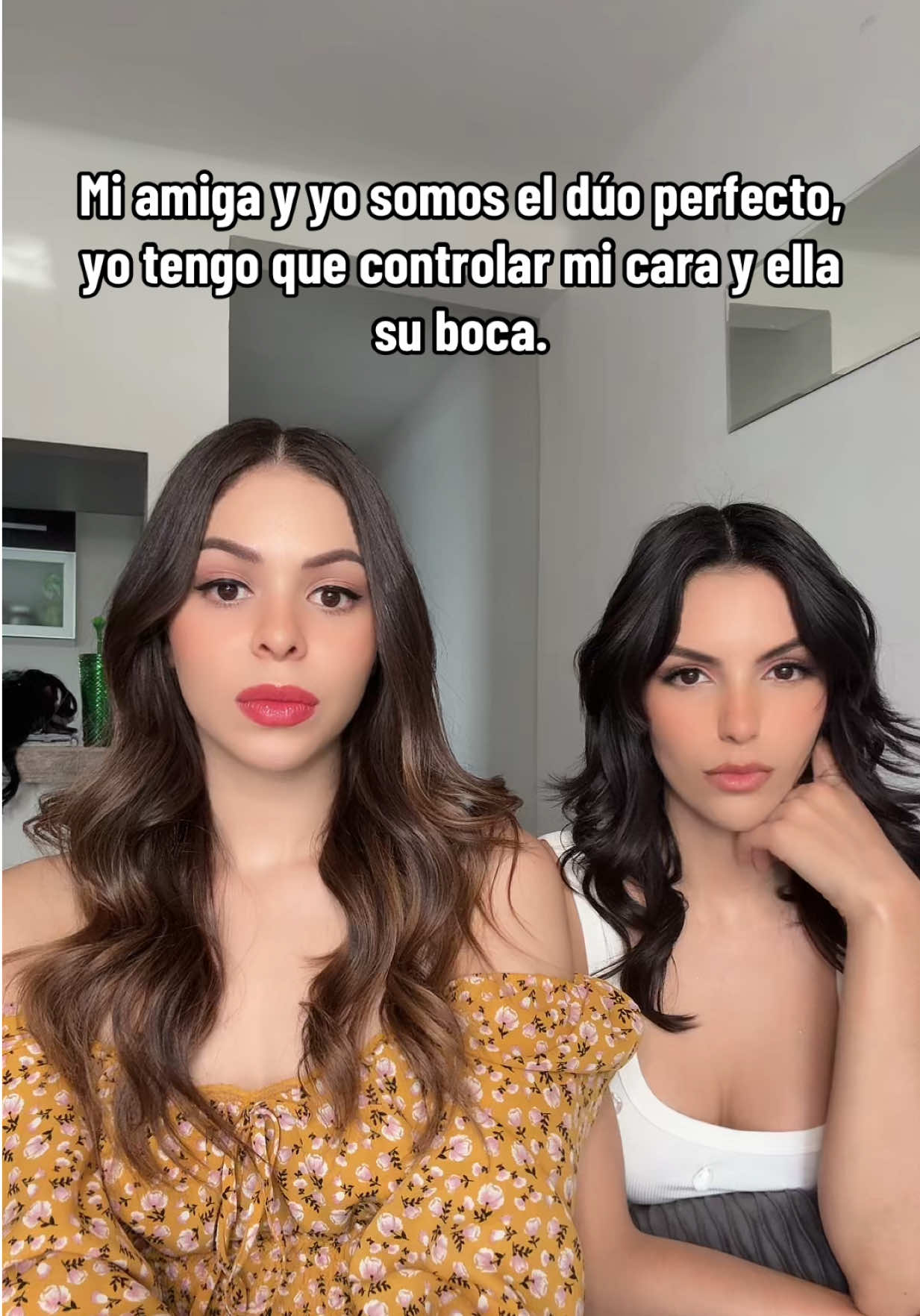 Somos el dúo perfecto. 🥴🧡 #amigas #mejoresamigas #bff #comedia #tiktok #dúo #dúoperfecto @Mildred Feuchter 