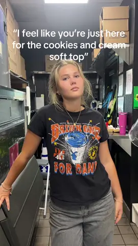 Dutch bros cookies and cream soft top has us in a choke hold #dutchbros #fyp #cookiesandcream #mudslide #dutch #bros #softtop #chokehold #oregon #grantspass 