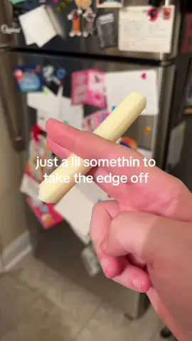 live laugh string cheese #cheesestick #somethingtotaketheedgeoff 